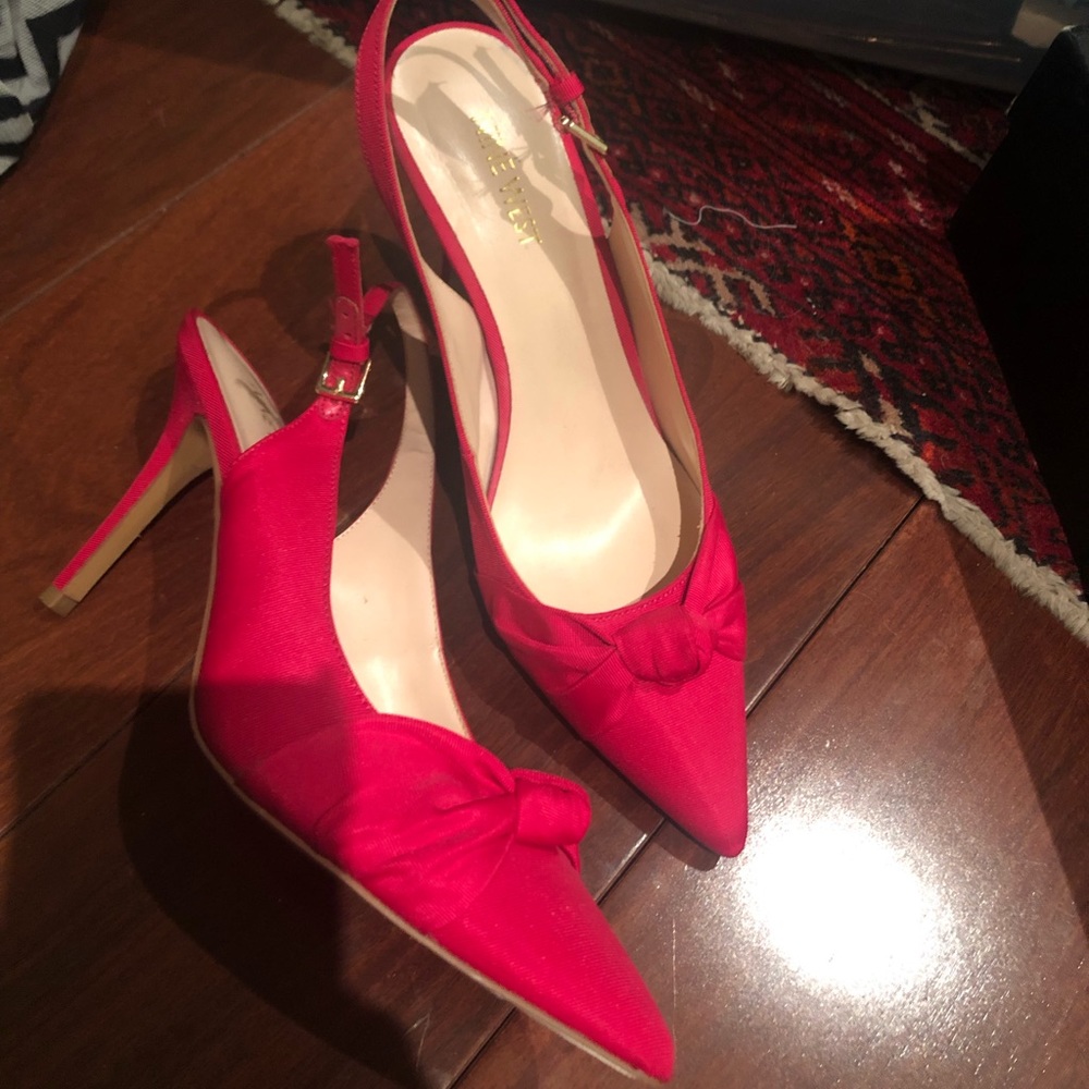 Pretty Pink Slingbacks